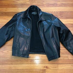 Banana Republic Leather Jacket (price negotiable)